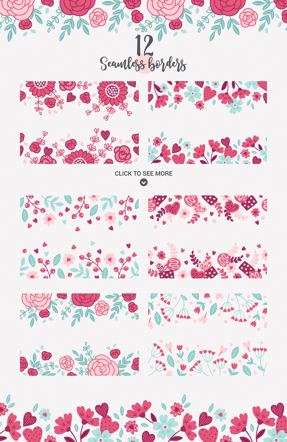 可爱的爱情（情人节）矢量素材包下载插图(5)