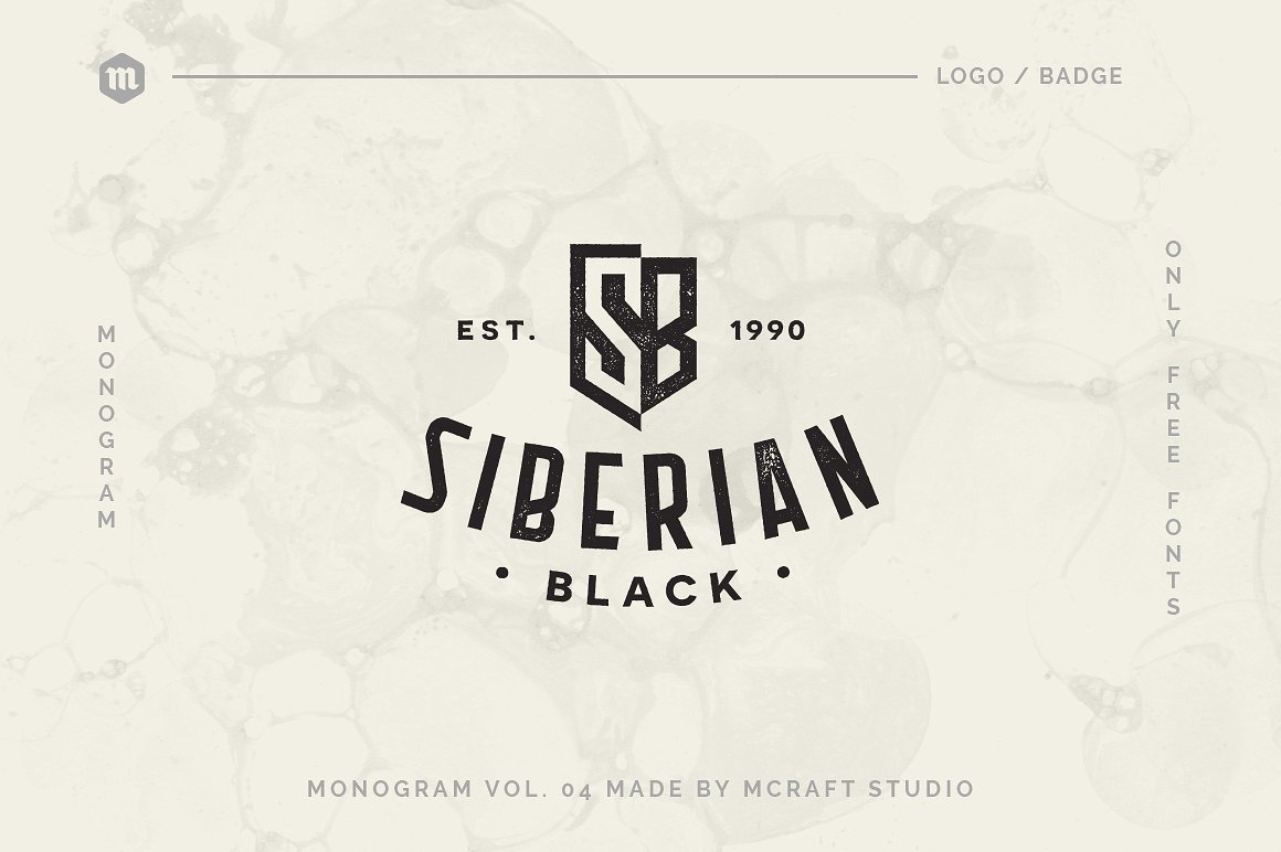 10个精心设计的复古风格LOGO模板下载[psd,eps]插图(1)