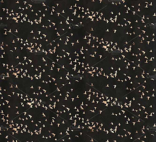 玫瑰金叶子树叶图案纹理 Rose Gold Leaf Digital Patterns插图(1)