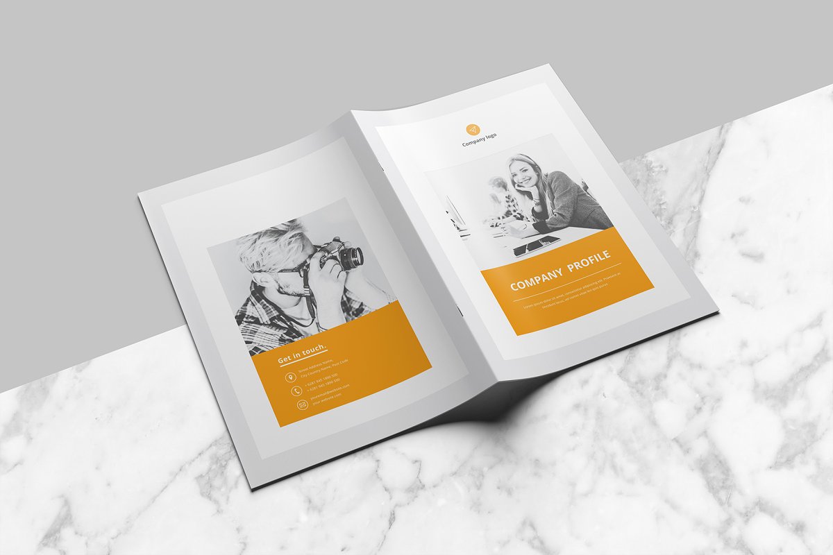 时尚高效企业简介/介绍宣传册模板插图(12)