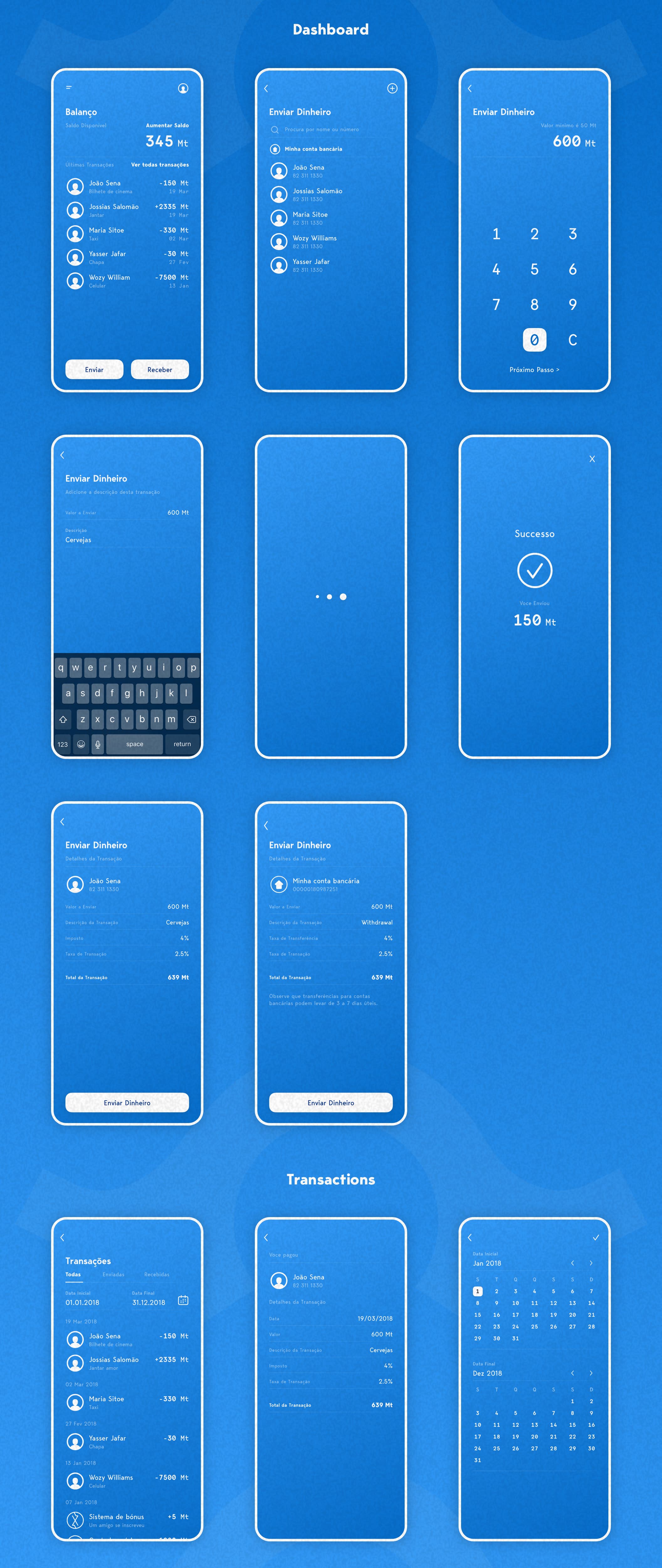 素材库下午茶:基于Sketch&React Native制作的金融科技财务类APP UI套件插图(2)