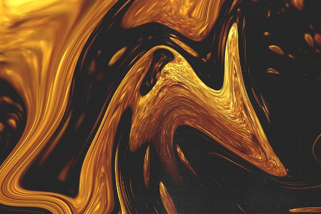 11款抽象混合颜料流体艺术纹理设计素材 11 Liquid Textures插图(4)