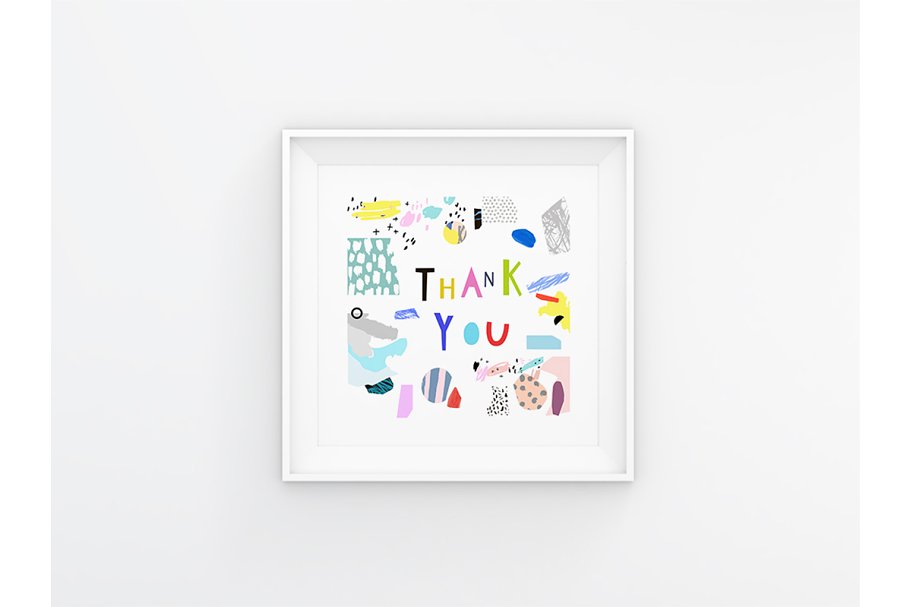 剪纸艺术英文字母设计素材 Paper CUT Alphabet插图(6)