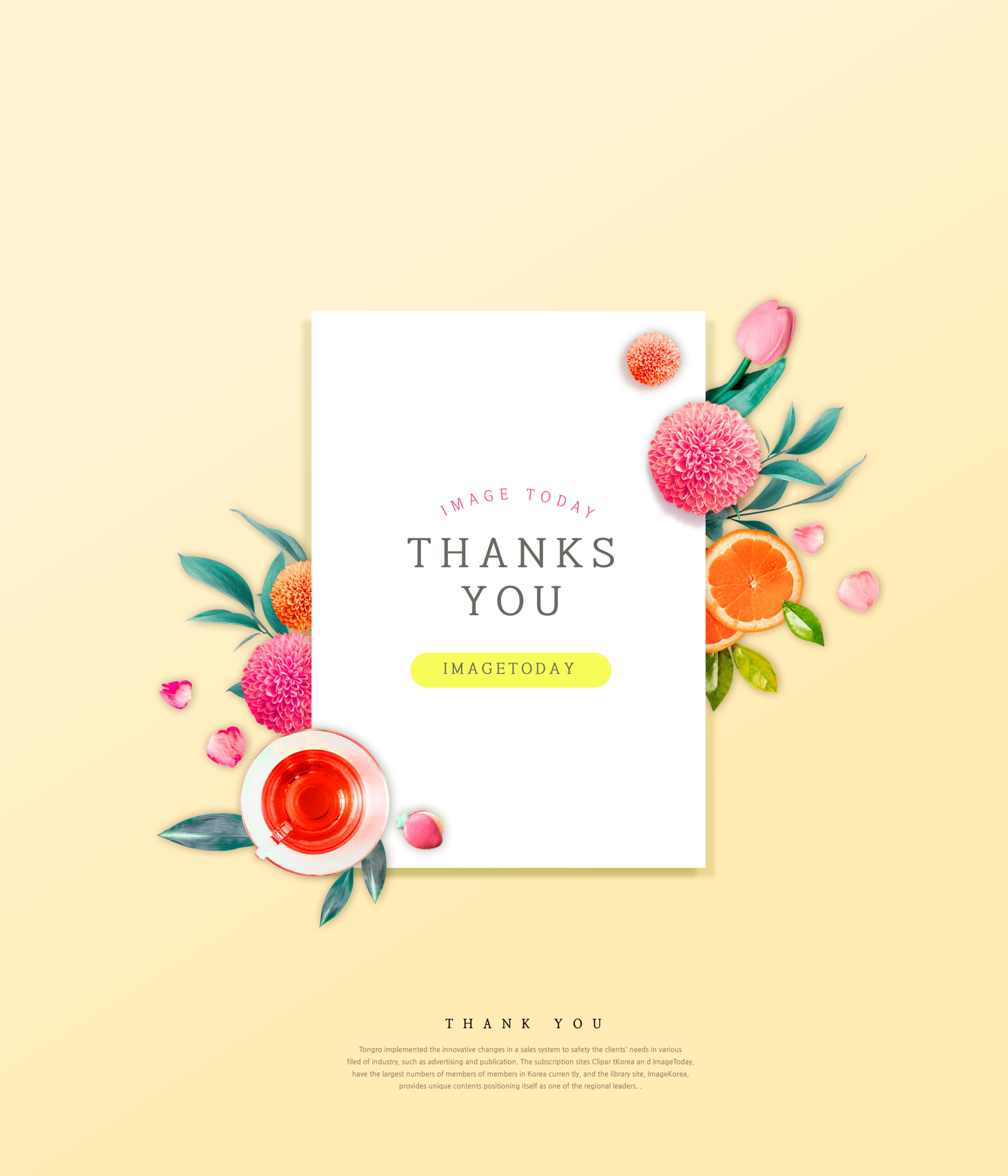 妇女节/母亲节感恩主题海报贺卡psd素材插图