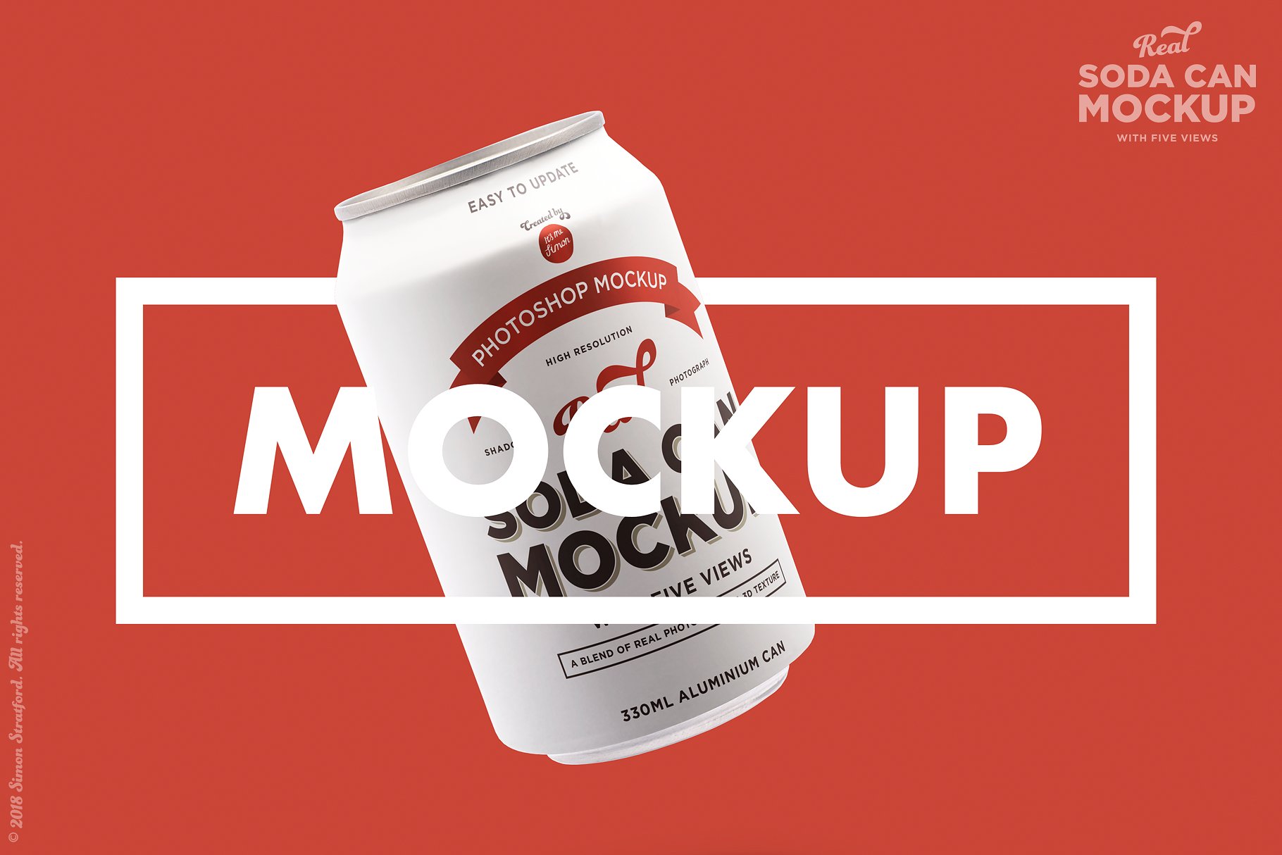 苏打水饮料易拉罐外观设计样机 Real soda can mockup for photoshop插图(7)