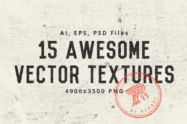 经典半色调帆布纹理合集11 Canvas Texture Pack 11插图(4)