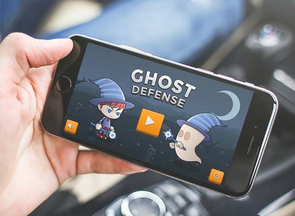 素材库下午茶：超萌的魔鬼系列游戏UI KITS套装素材下载[PSD,Ai]