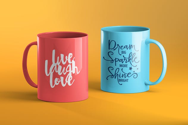 3D马克杯外观设计样机模板 Mug Mockup插图(3)