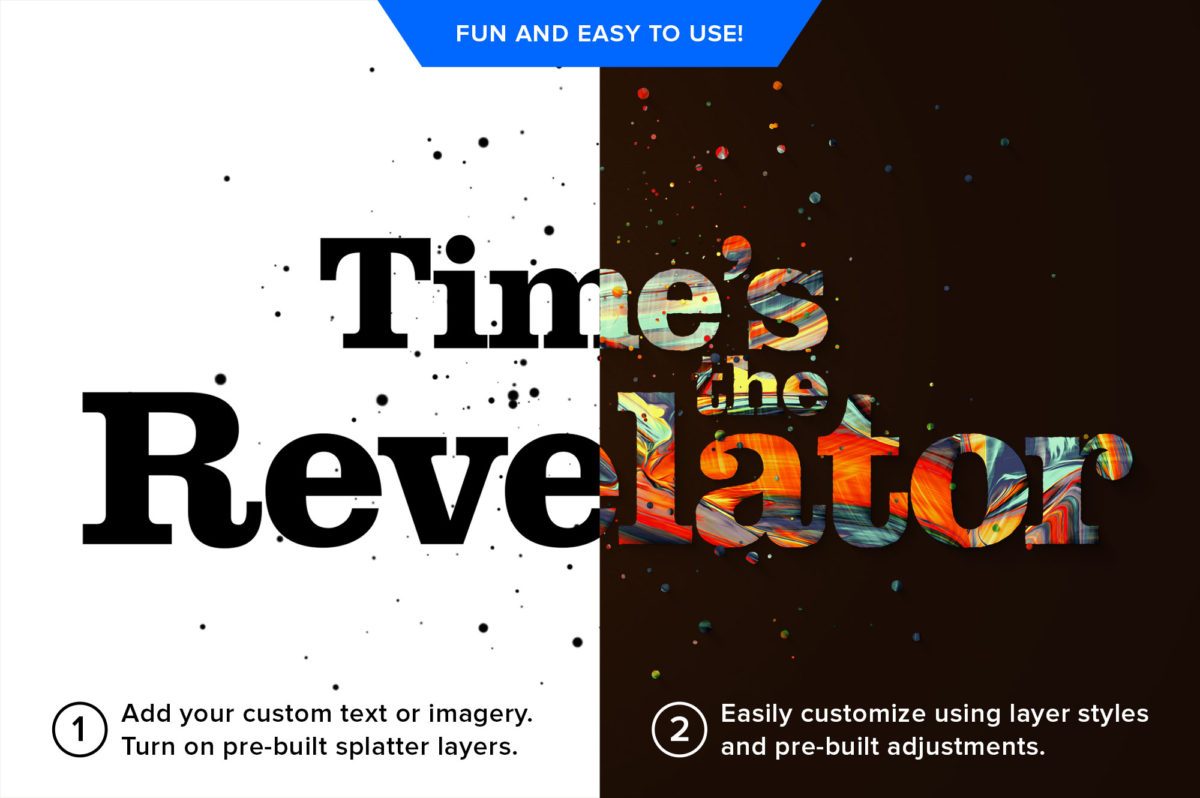 创意抽象纹理系列:大师级抽象绘画效果PS智能图层样式 Abstracter插图(2)