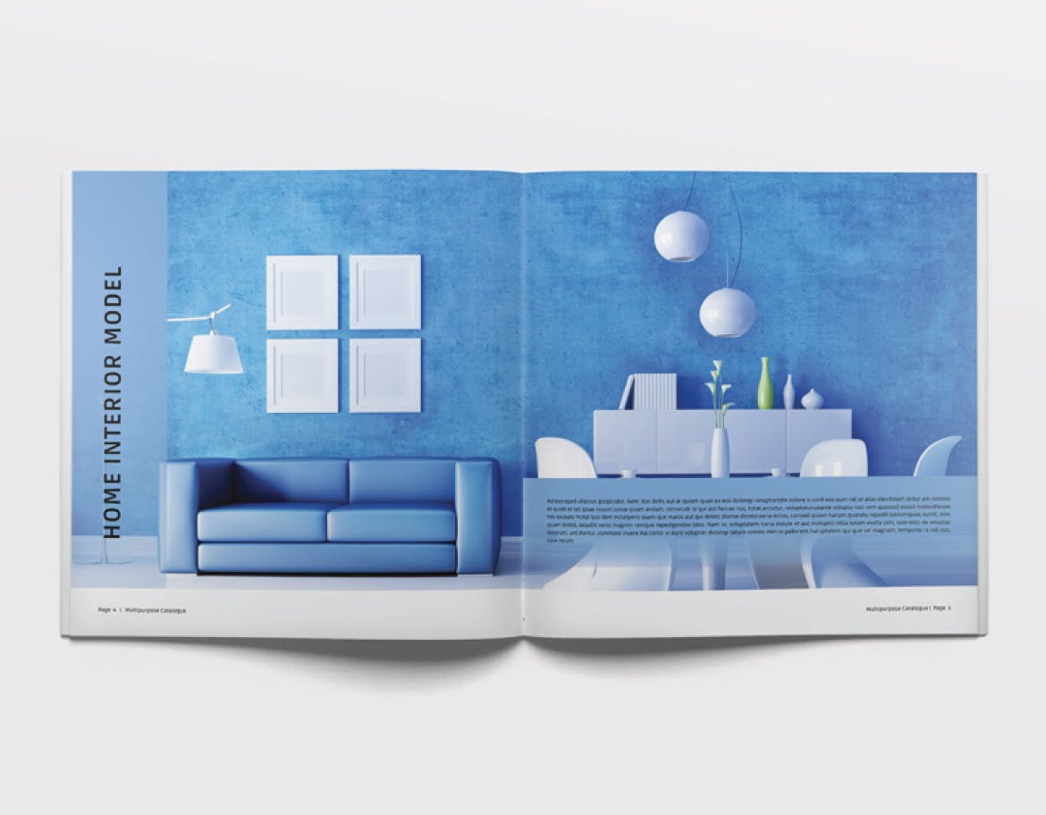 多用途企业产品手册/企业画册设计模板 Multipurpose Catalogue / Brochure插图(2)