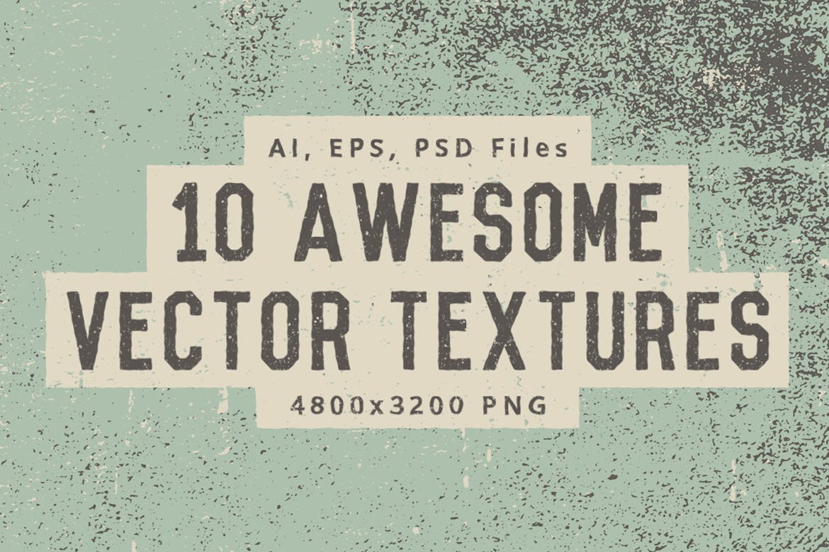 10款逼真划痕斑迹矢量纹理素材库精选背景 Grunge Texture Pack Background插图(4)