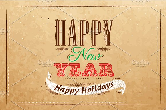 圣诞节主题手绘字体插画 Merry Christmas Lettering Collection插图(2)