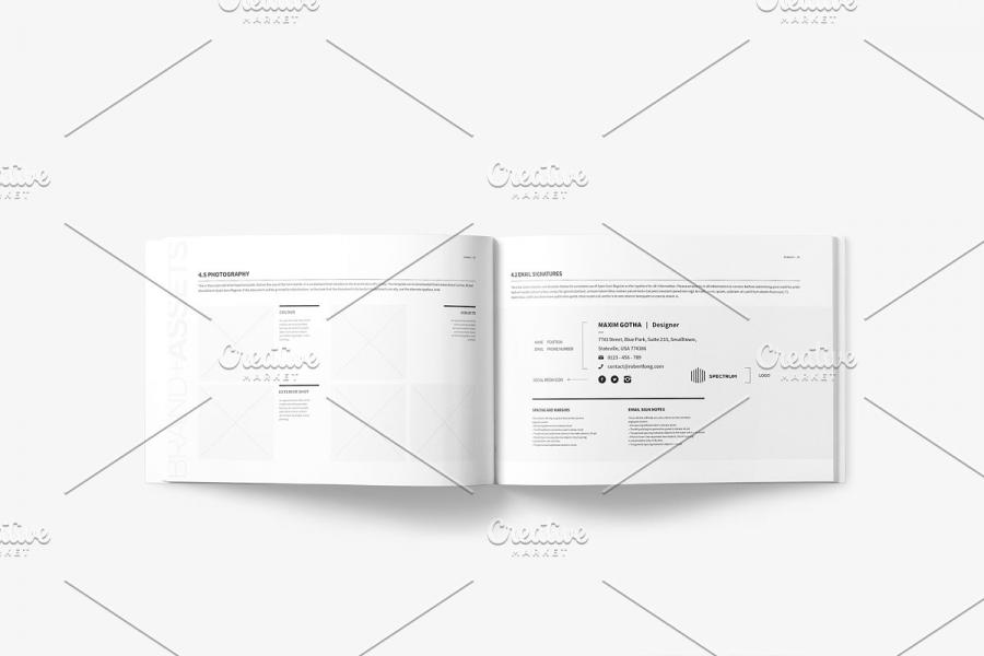 极简排版业务品牌手册插图(7)