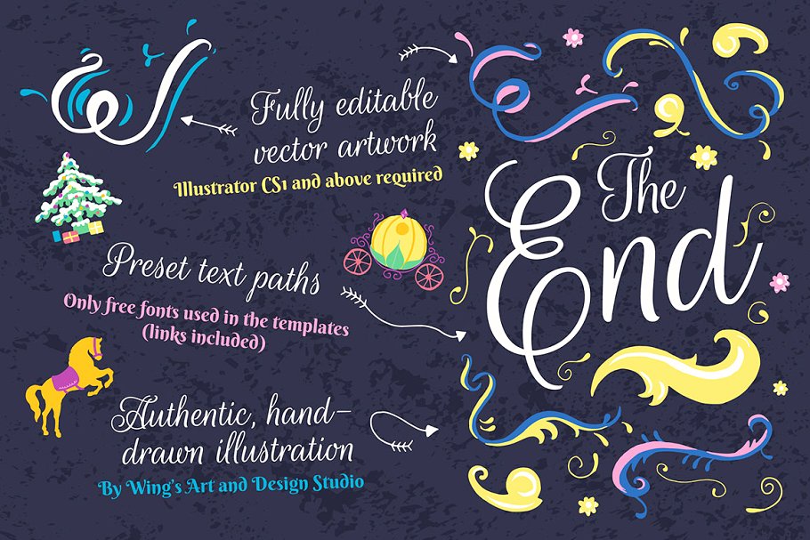 童话艺术与设计元素 Fairy Tale Art and Design Elements插图(9)