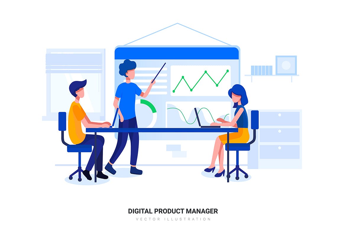 Piston系列技术主题网站设计矢量插画素材包v2 Piston – Technology Illustration Pack (Vol 02 )插图(3)