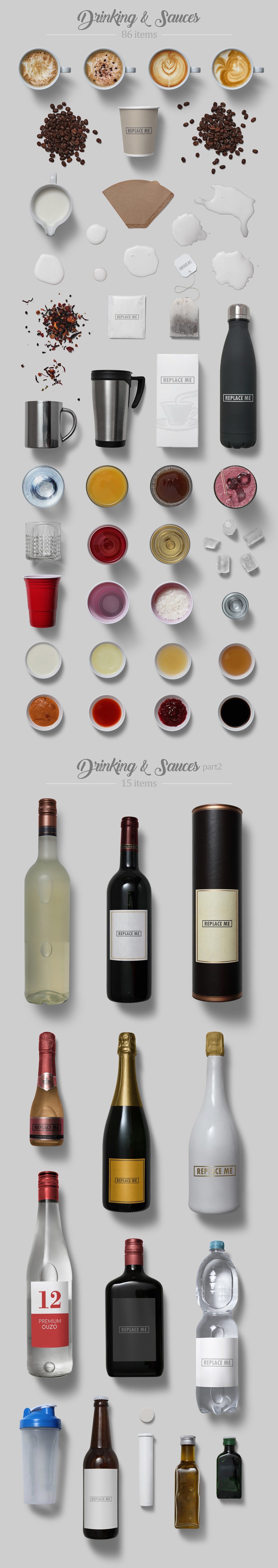 Kitchen Scene Generator–高品质的厨房场景样机下载 9.42 GB[psd,png]插图(11)