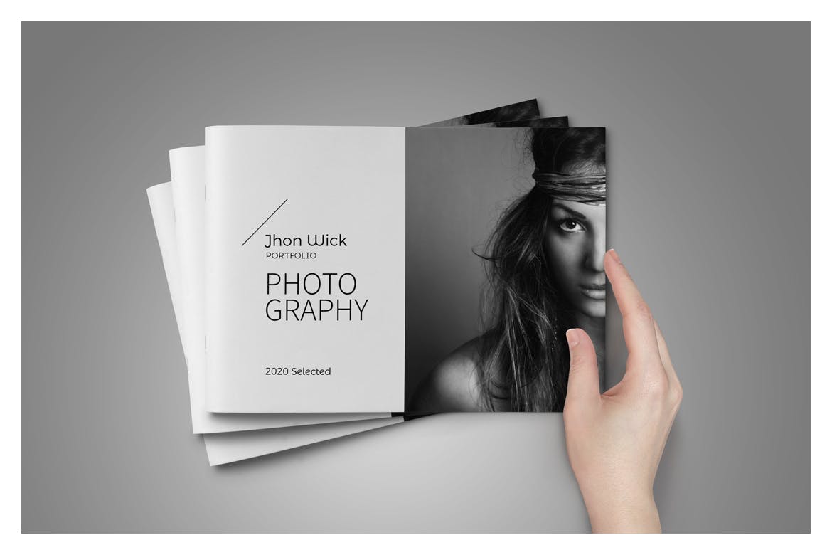 摄影师摄影作品集模板 Photography Portfolio Template插图(2)