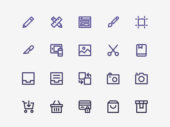 Nucleo 迷你图标素材之家精选sketch素材