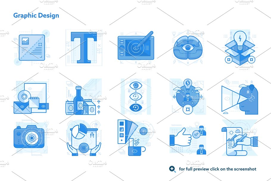 300个UI&UX适用的插画素材包 300 UI UX Illustrations插图(9)