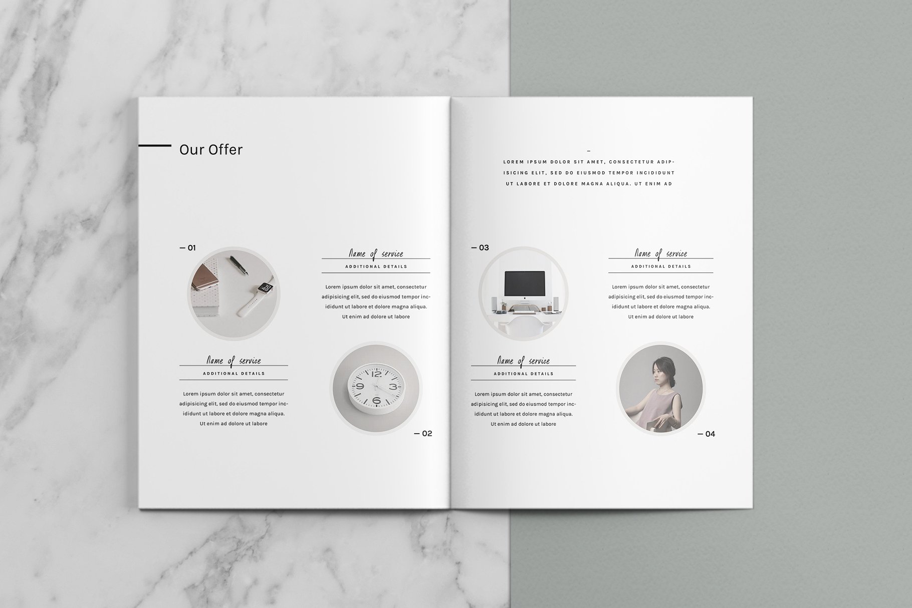 产品目录合集杂志模板 Catalog + Magazine PSD • Íma插图(3)