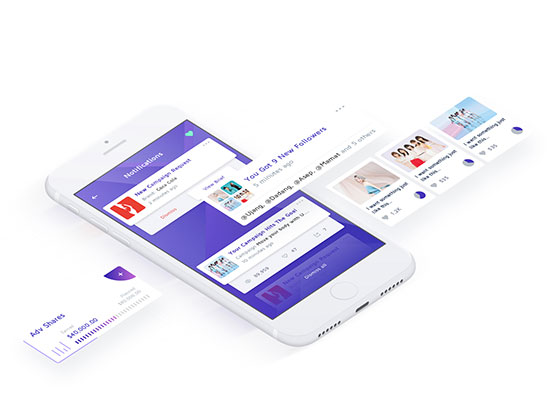 Tida 视频管理和资料通知界面素材之家精选sketch素材