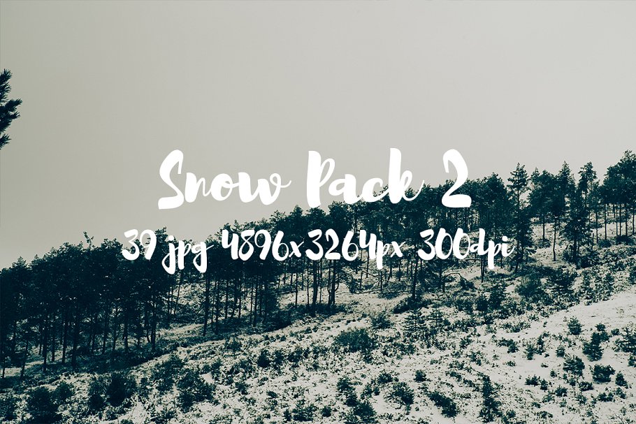 白雪茫茫雪景高清照片素材 Snow Photo Pack II插图(14)