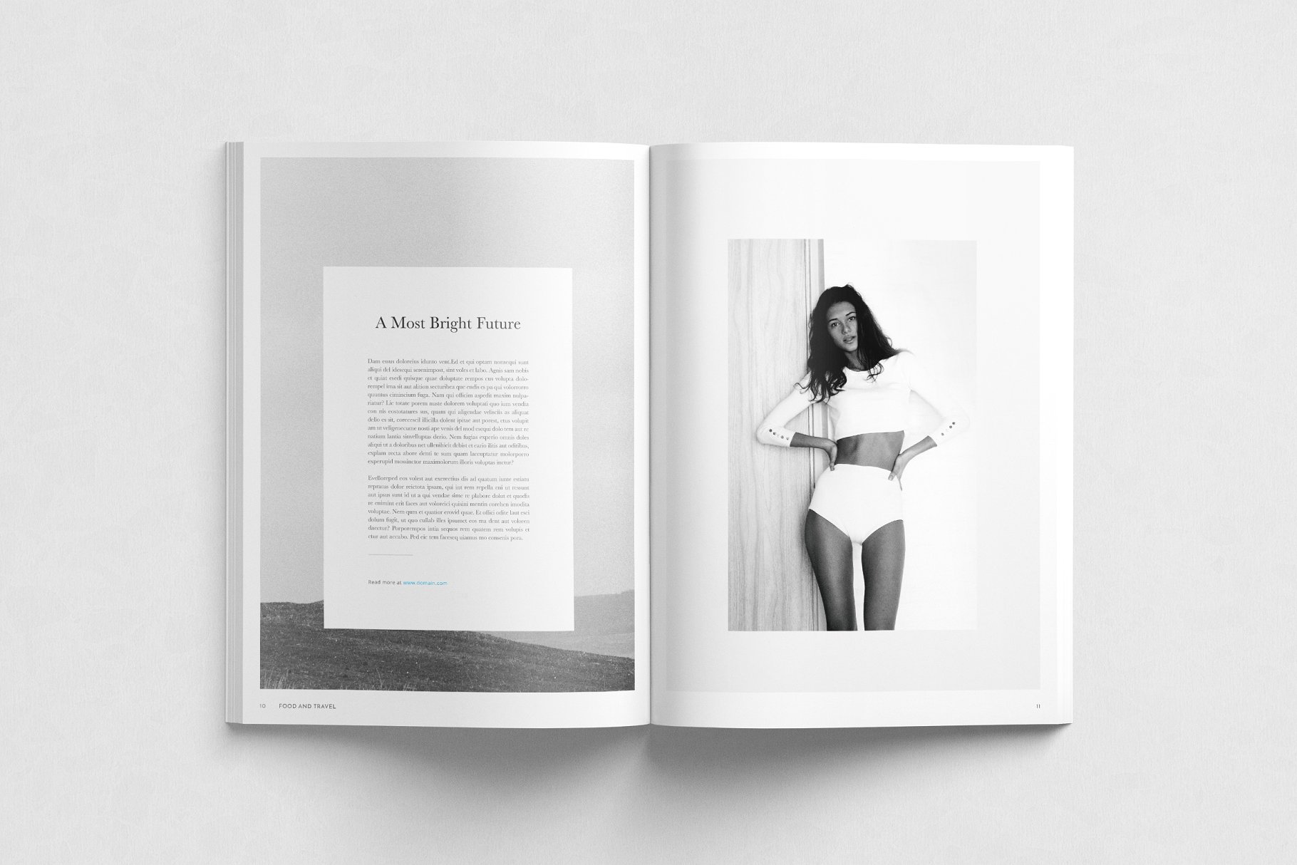 棕榈滩摄影杂志模板 Palm Beach Magazine Template插图(1)