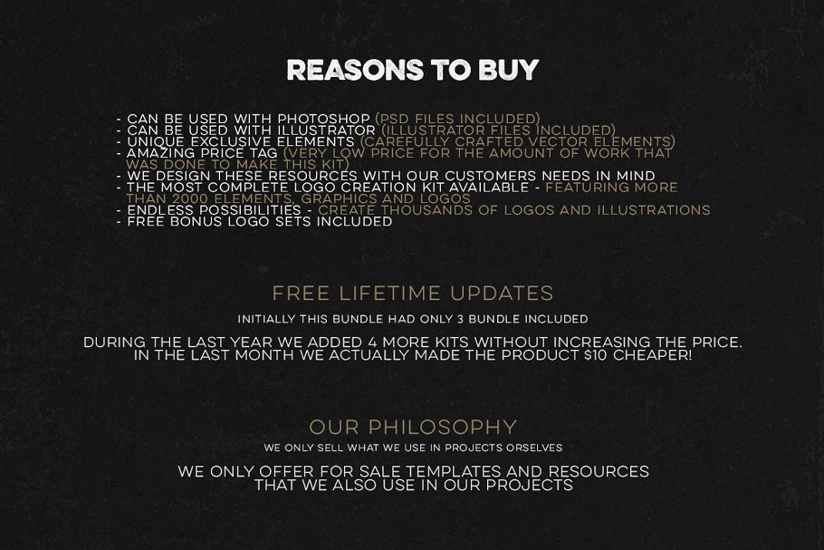 超级创意Logo设计工具包[1.59GB] Logo Creation Kit Bundle Edition插图(2)