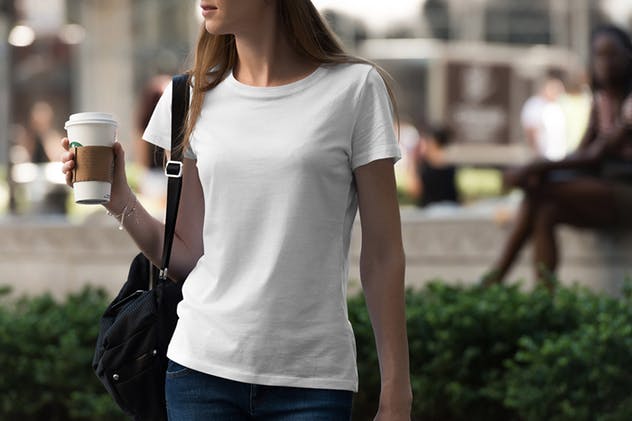 时尚T恤都市版服装样机Vol.4 T-Shirt Mockup Urban Edition Vol. 4插图(3)