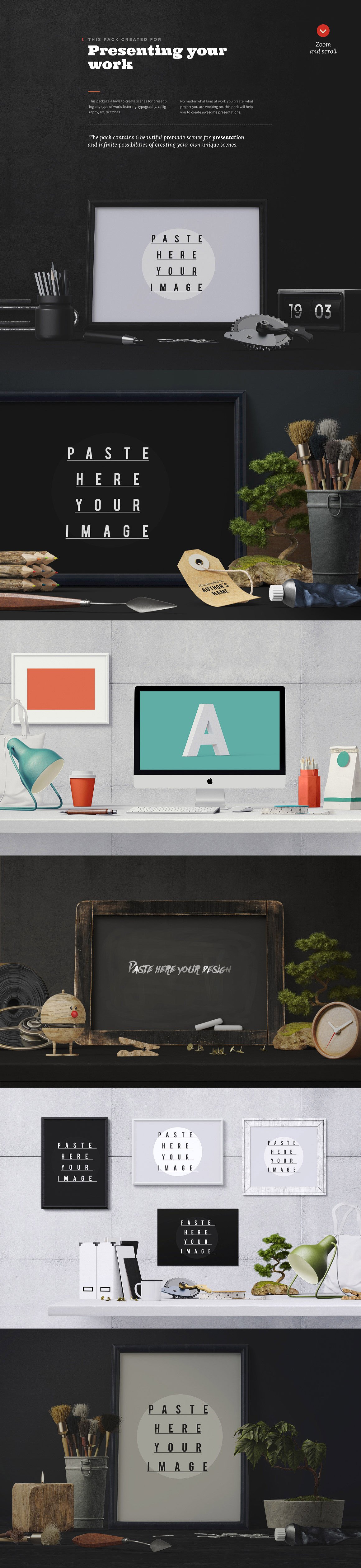 DIY模拟场景样机合集之 I am Creator / Frontview[6.3GB]插图(3)