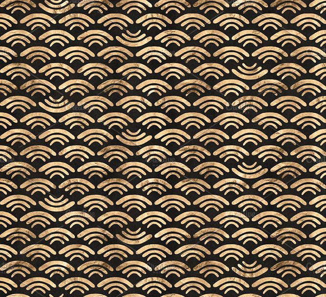 蒲公英玫瑰金箔花纹 Dandelion Rose Gold Foil Patterns插图(4)