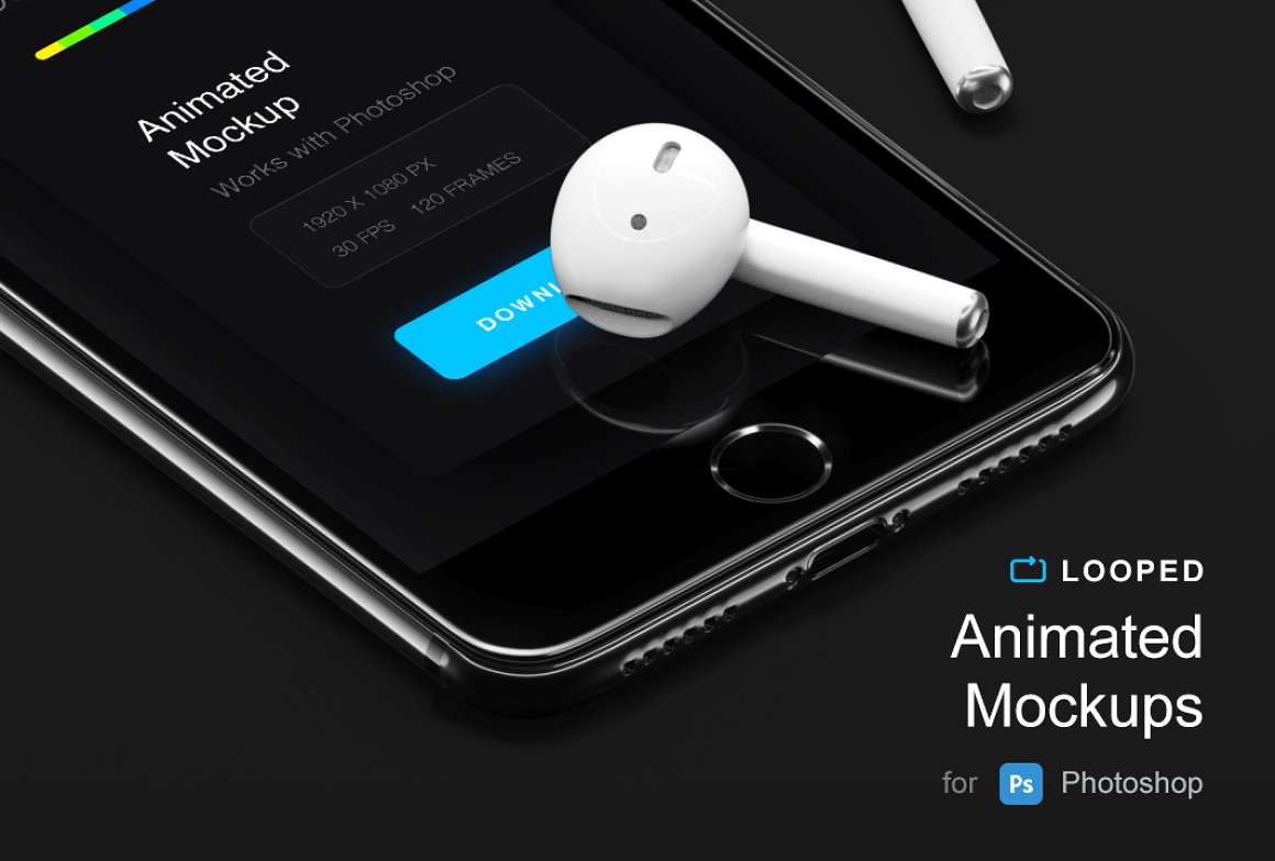 Apple设备动态样机合集 Looped | Live Mockups[4.3GB, for PS]插图