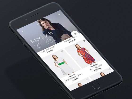 Modisch 个人资料界面素材之家精选sketch素材