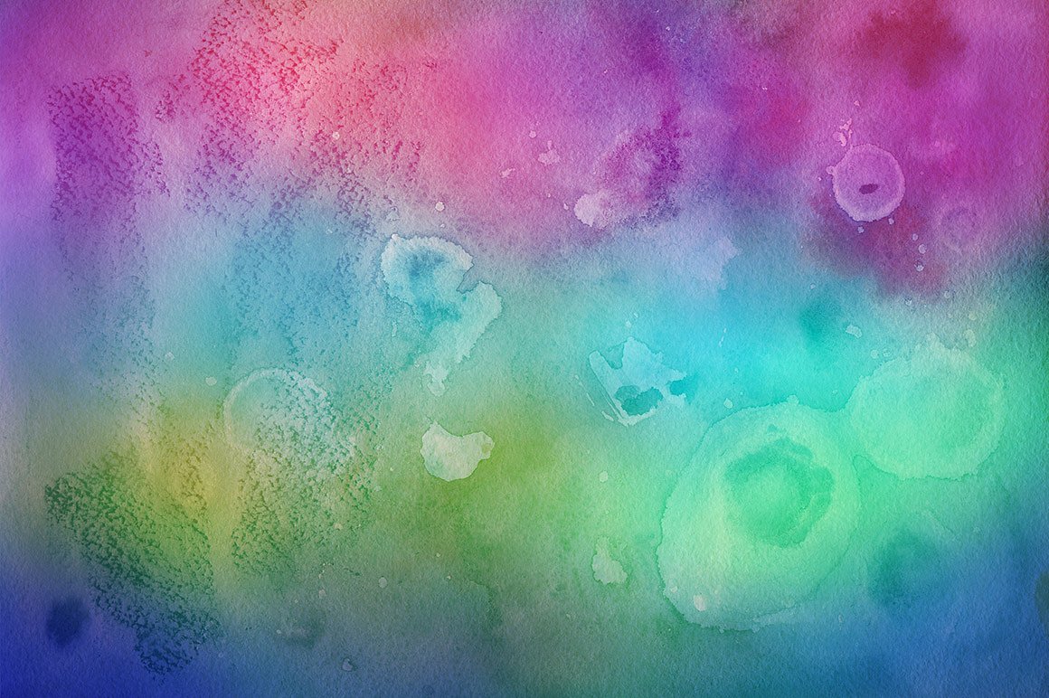 500张水彩纹理背景素材大合集3.32G[jpg]插图(2)