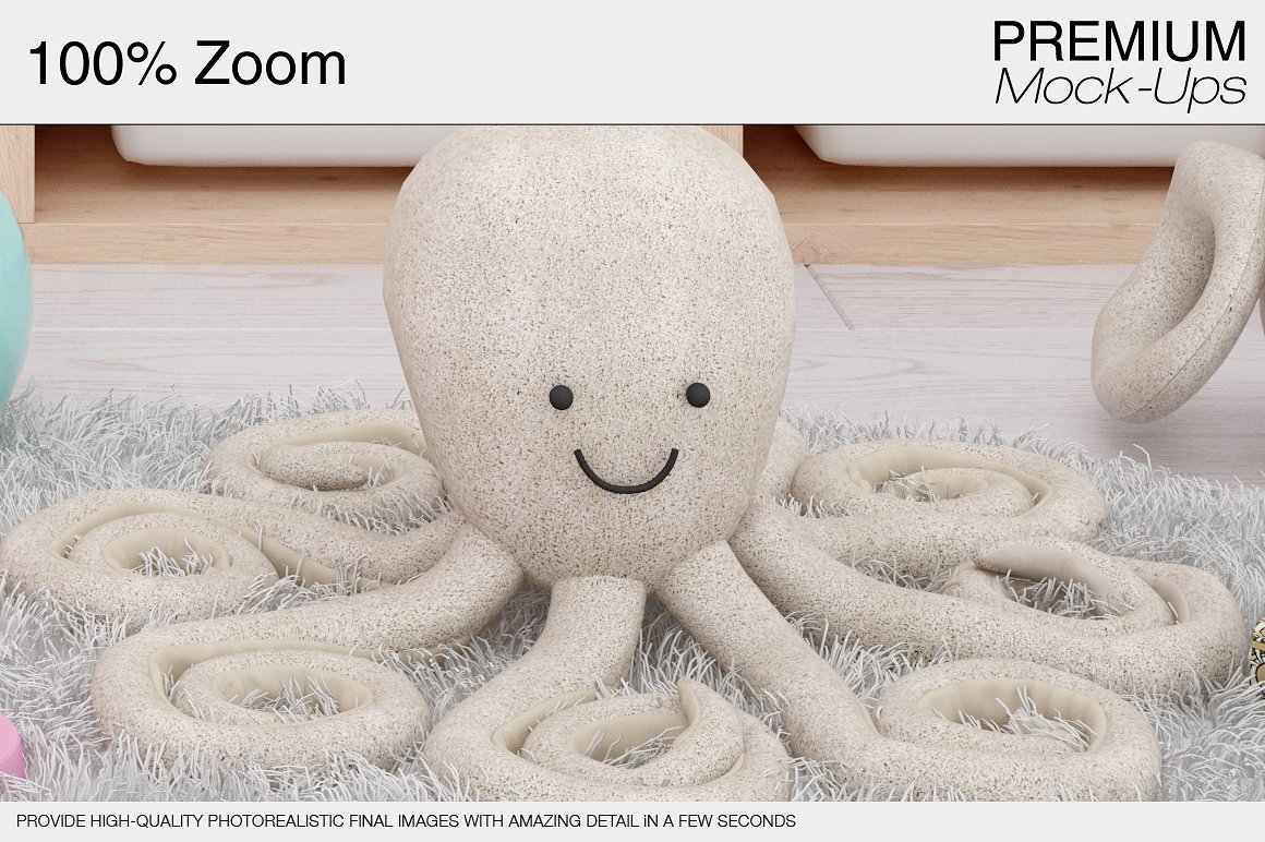 温馨可爱的孩子房间展示模型下载[psd]插图(5)