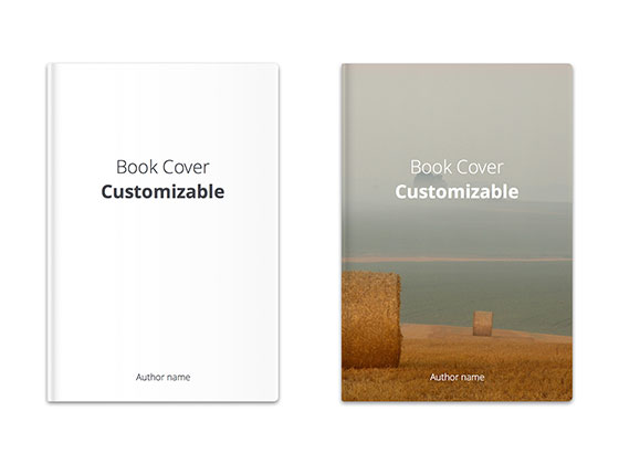 Customizable Book Cover素材之家精选sketch素材