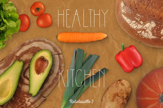 蔬菜大杂烩巨无霸食物场景生成器 Ratatouille 2 — Extended Food Scene Creator插图(10)