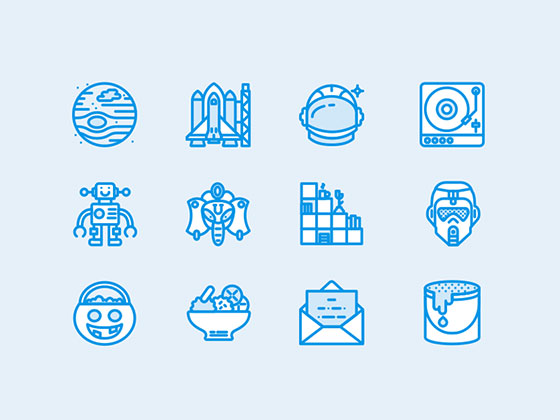 200 Webby Icons素材之家精选sketch素材