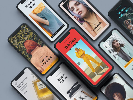 12 枚 Instagram Stories 模版素材之家精选sketch素材