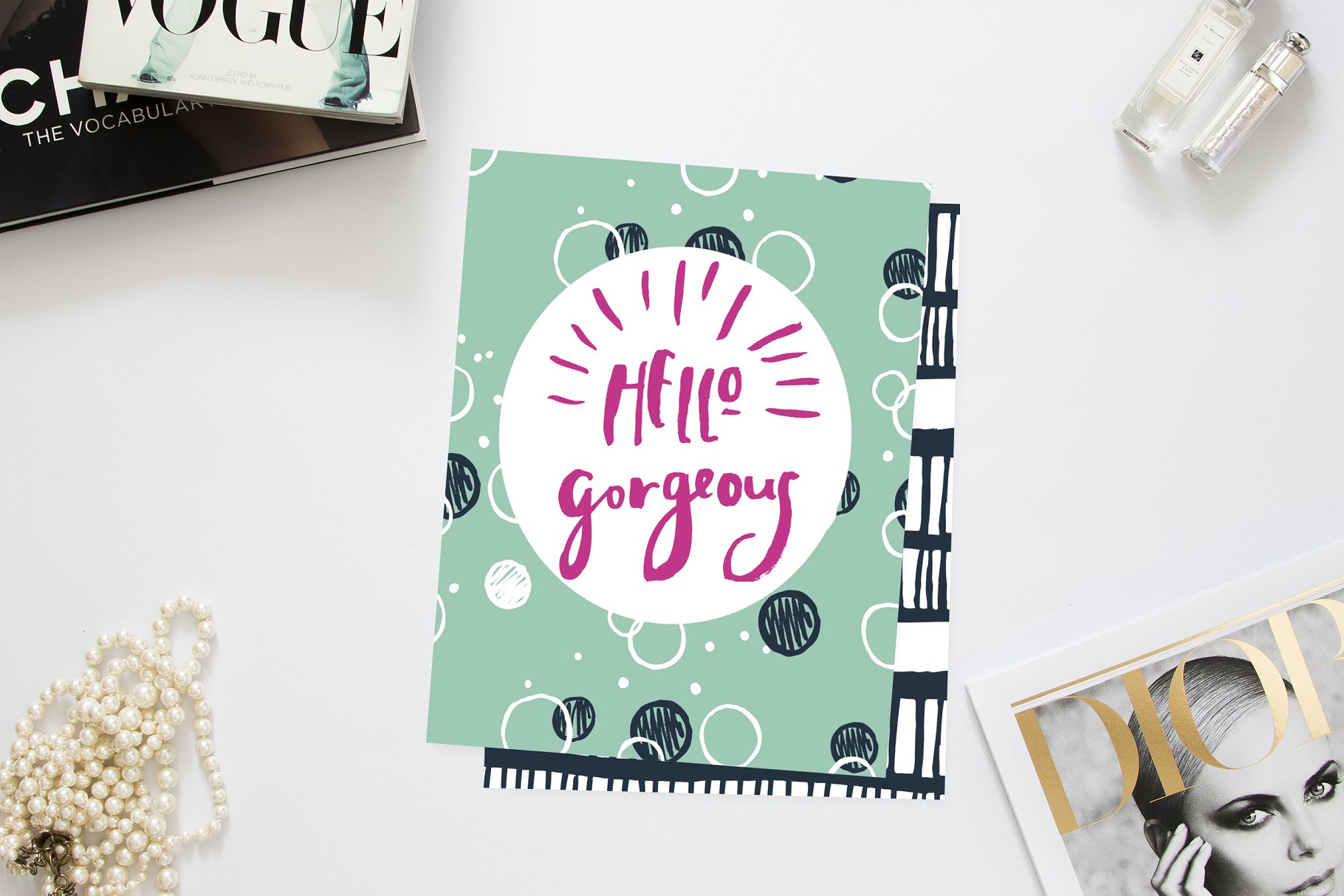 星空插图图案纹理 Starry Night Illustrated Patterns插图(1)