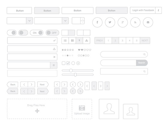 Teracy Wireframe素材之家精选sketch素材