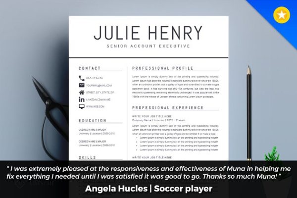 个人介绍/工作简历模板 Resume/CV Template