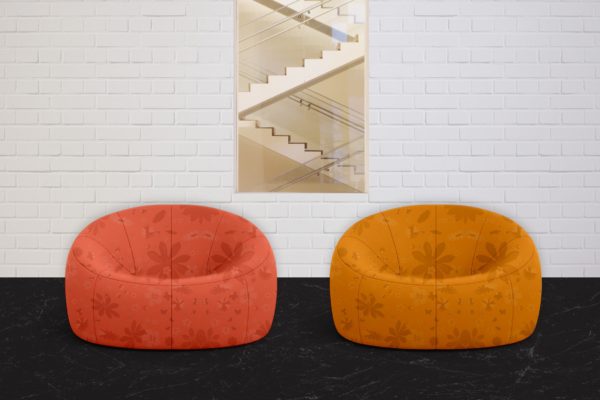 创意布艺沙发设计图样机素材库精选模板 Sofa Mockups