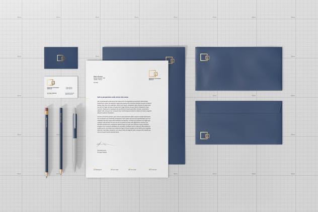 品牌宣传办公用品样机模板 Stationary / Branding Mock-Up插图(10)