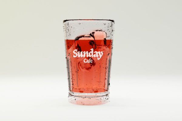 多用途透明玻璃杯样机模板 Multipurpose Transparent Glass Mockup