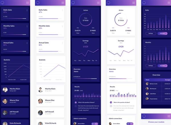 素材库下午茶：移动WEB APP H5网页模板下载[PSD,Sketch]