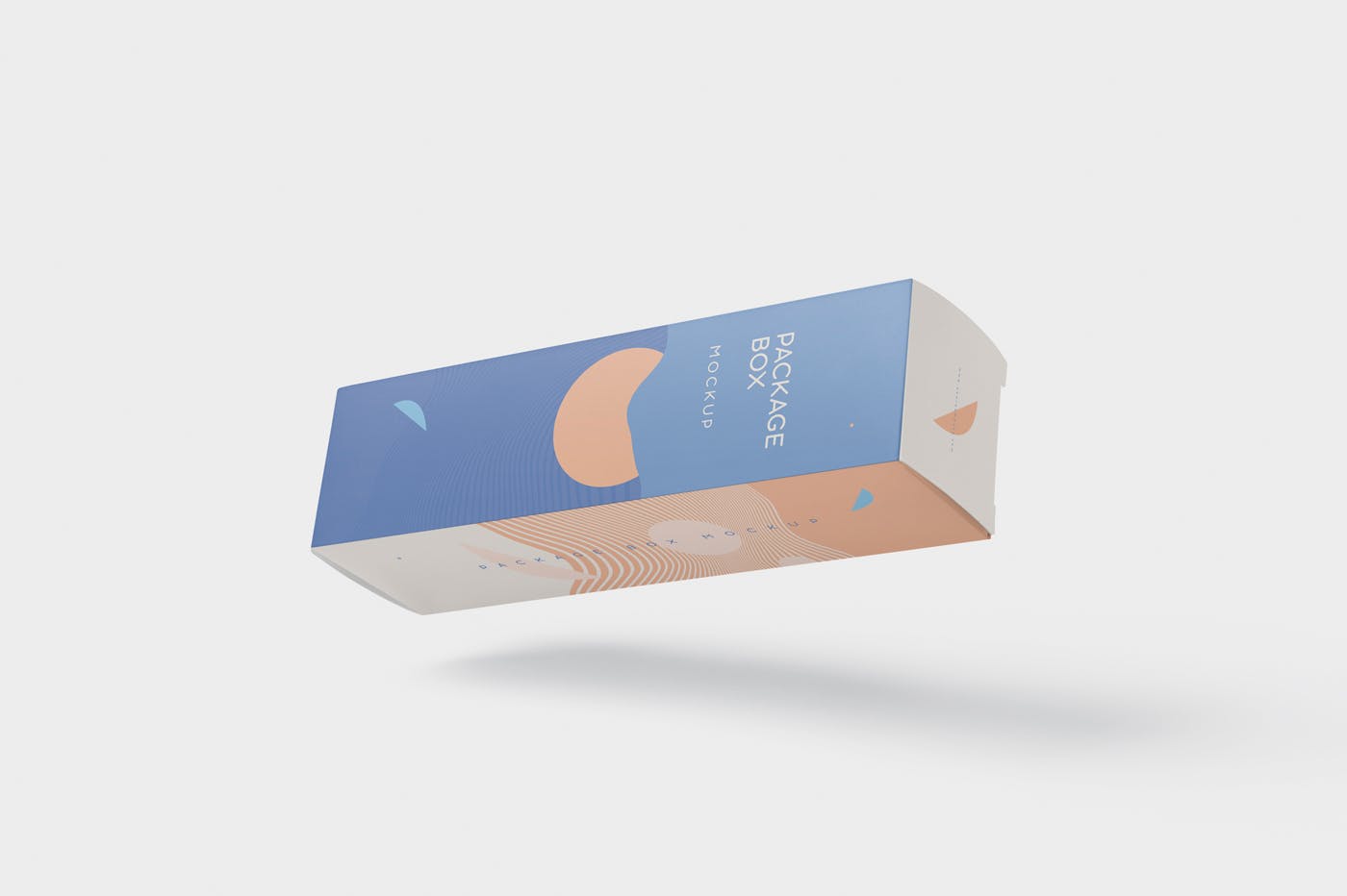 长矩形包装盒外观设计素材库精选 Package Box Mock-Up – Long Rectangle Shape插图(3)