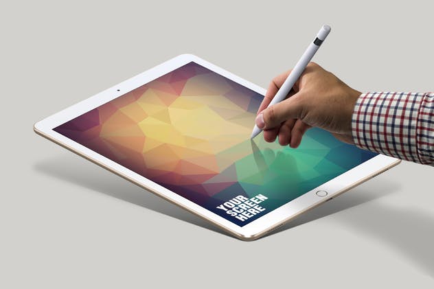 iPad Pro响应式UI设计演示设备样机 iPad Pro Responsive Mockup插图(6)