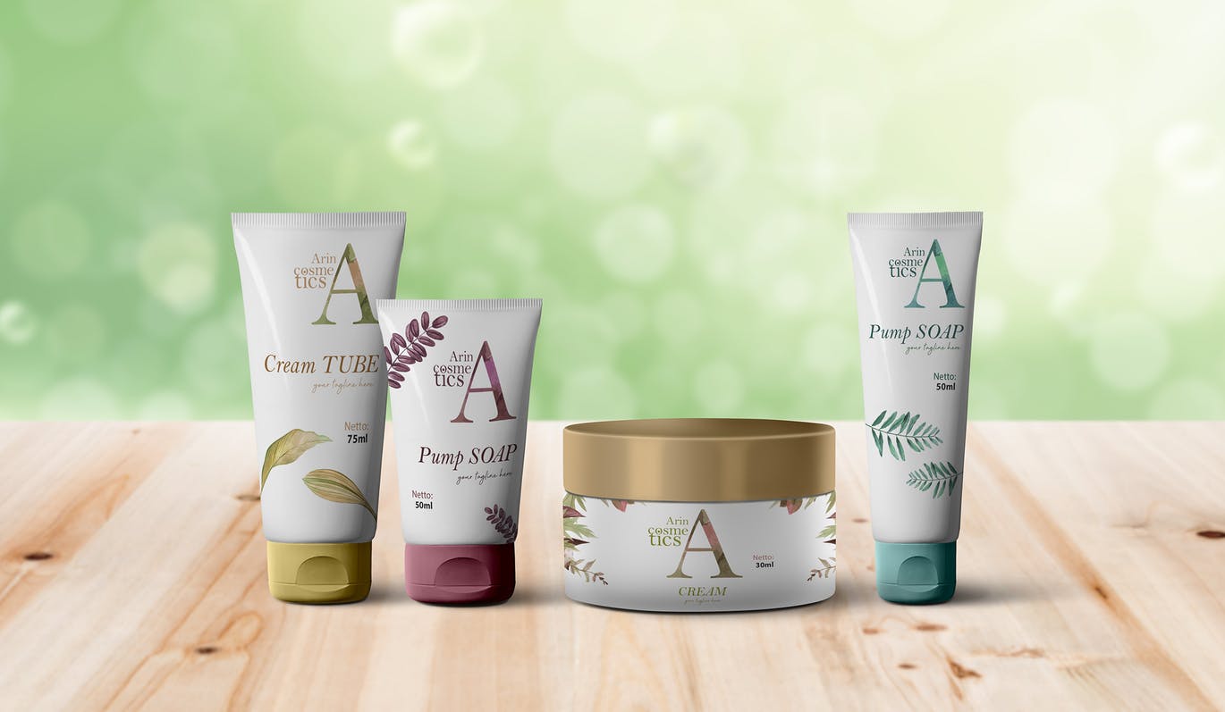 化妆品/护肤品包装设计展示样机合集 Bottle Mock-Up Collections插图(2)