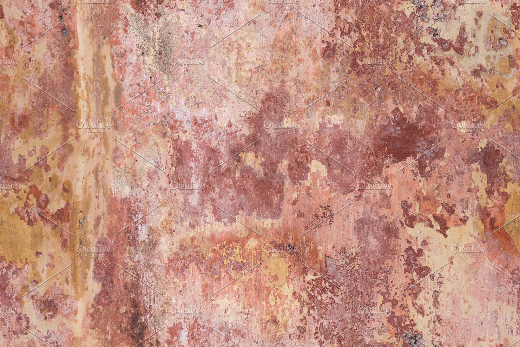 高分辨率无缝粉红色砖墙纹理 Tileable Seamless Pink Wall Texture插图(1)